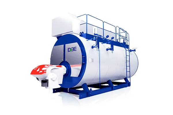 Oil hot water boiler