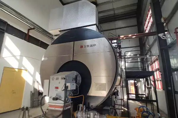 High efficiency condensing oil boiler