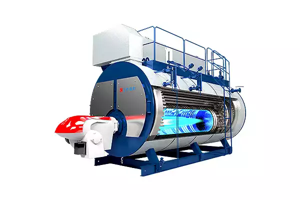 Condensing oil boiler diagram