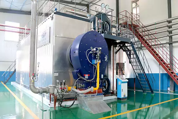 Industrial hot water boiler