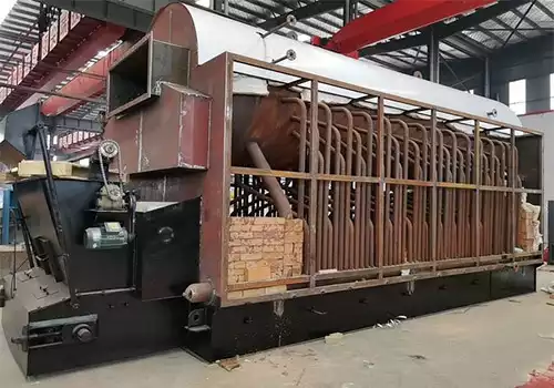 Biomass wood pellet boiler